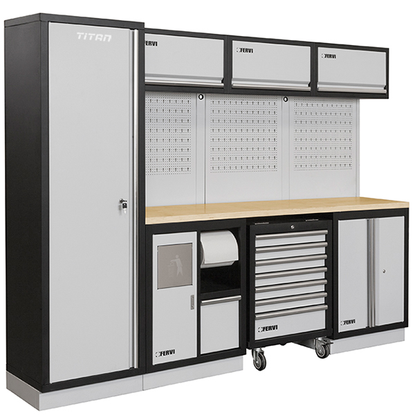 Module tủ đồ nghề FERVI A007E là giải pháp tối ưu cho xưởng