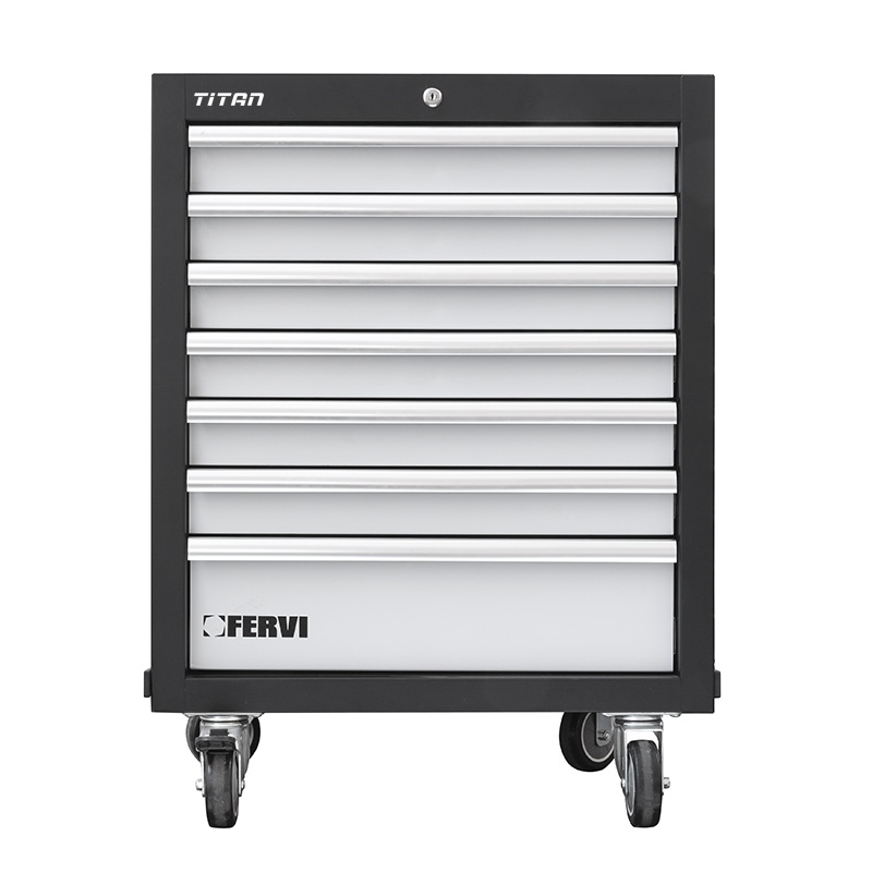 Module tủ dụng cụ 7 ngăn di động FERVI A007/16, không gồm ruột