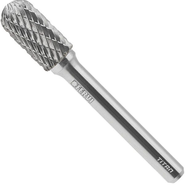 Mũi mài hình trụ đầu tròn FERVI CxDC, đường kính mũi Ø2-25mm