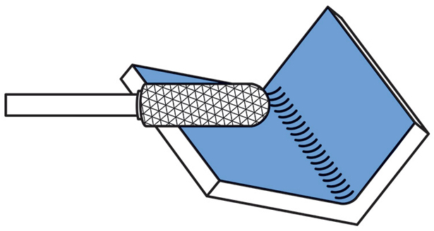 Mũi mài hình trụ đầu tròn FERVI CxSC, đường kính Ø2-16mm