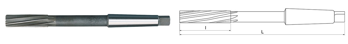 mũi dao lỗ chuôi côn fervi italia