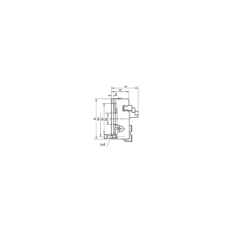 PRECISION SELF-CENTERING CHUCK 4+4+4 JAWS thumbnail 2