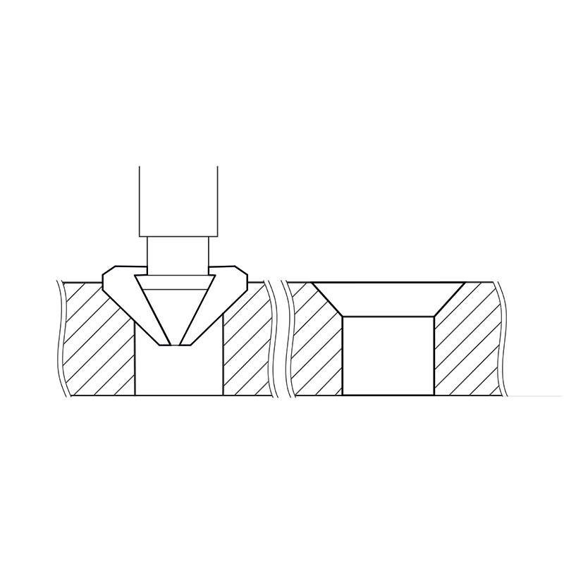 60° THREE FLUTES COUNTERSINK thumbnail 2