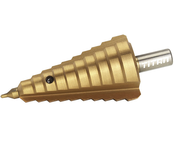 Mũi khoan tháp tầng, mũi khoan bậc chuôi trụ 10mm. Fervi F23x