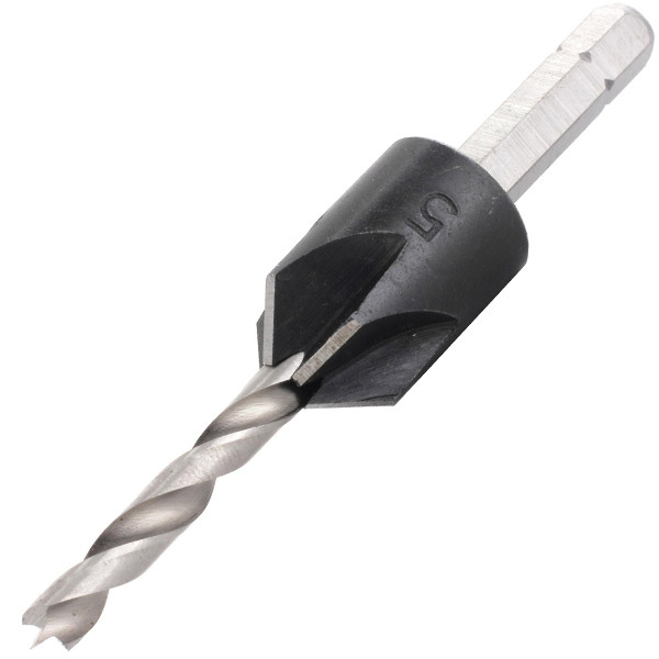 Mũi doa có khoan dẫn hướng HSS Ø8mm