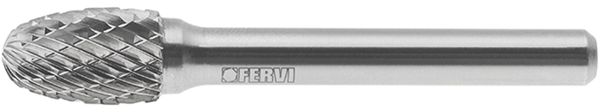 ExDC Mũi mài hợp kim hình quả trứng từ Ø8-16mm Tungsten Fervi