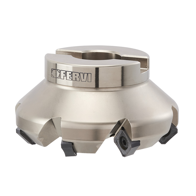 MILLING CUTTER WITH NEGATIVE INSERTS FOR FACE MILLING thumbnail 2