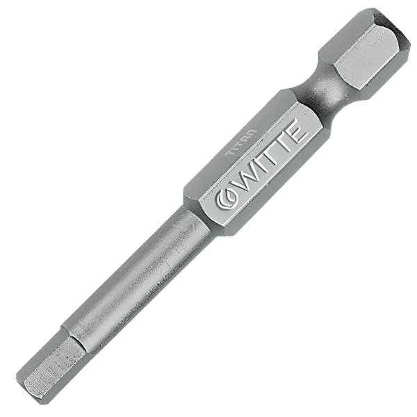 Mũi vặn vít lục giác âm WITTE 2719 đầu bằng, dài 50mm với máy