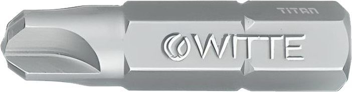 Mũi vặn vít 4 cánh xoay ngắn WITTE 2739 - Germany
