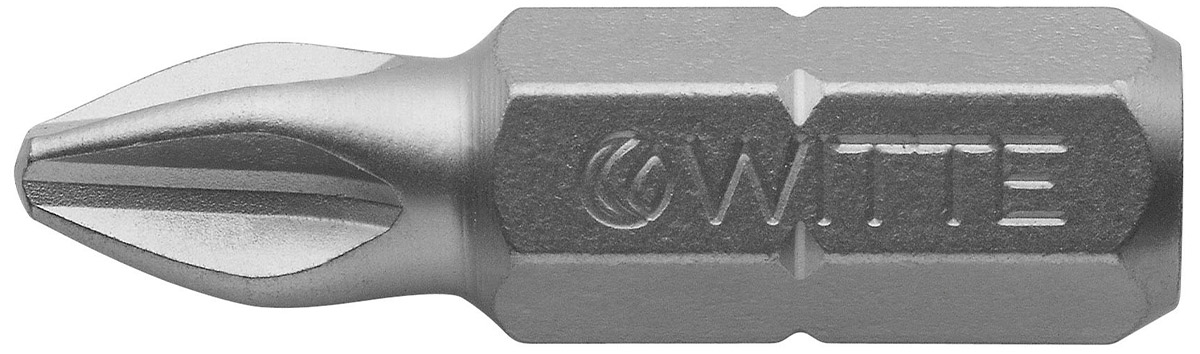 2850- Mũi vít bake bằng thép không gỉ PH1-PH3 dài 25mm WITTE