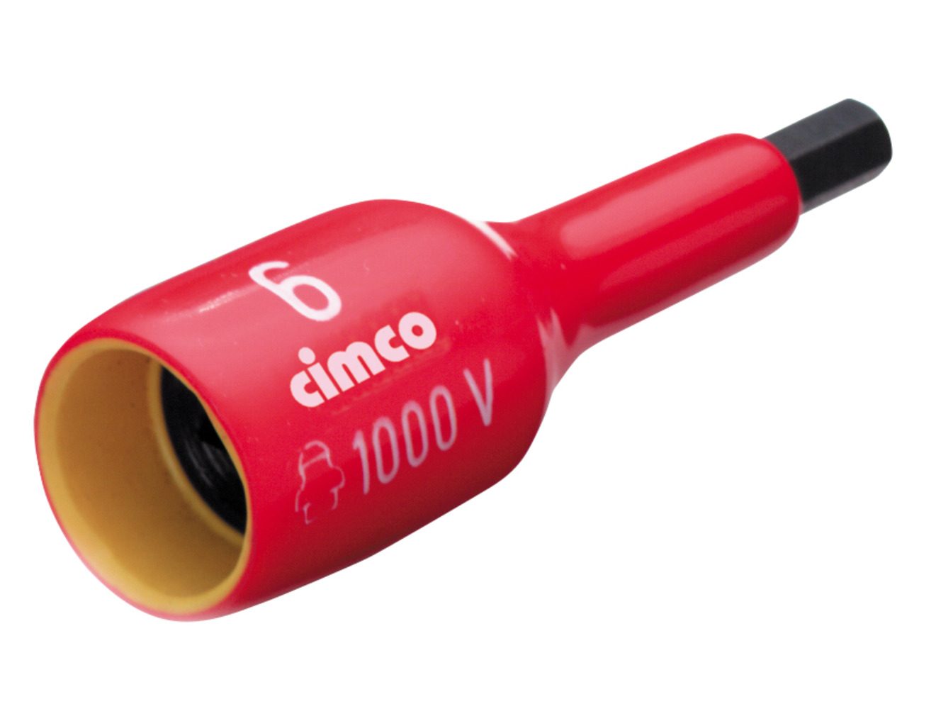 Mũi vít lục giác 1,000 V, 3/8 inch, SW 8, dài 65 mm