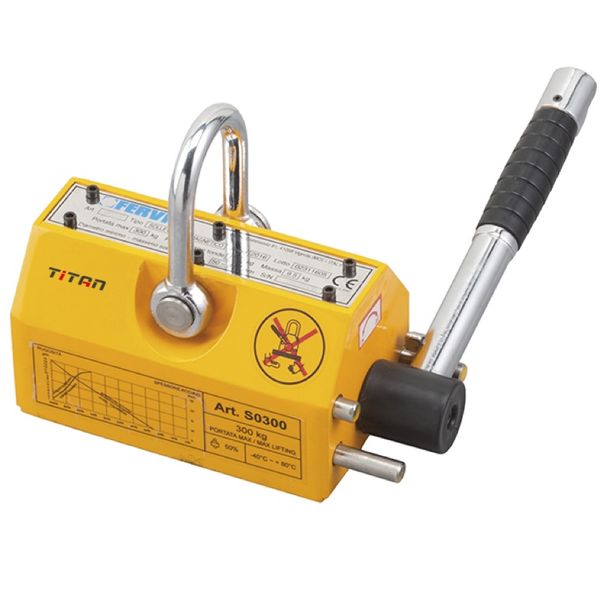 Nam châm nâng hàng FERVI S0300, lực từ mạnh Neodymium