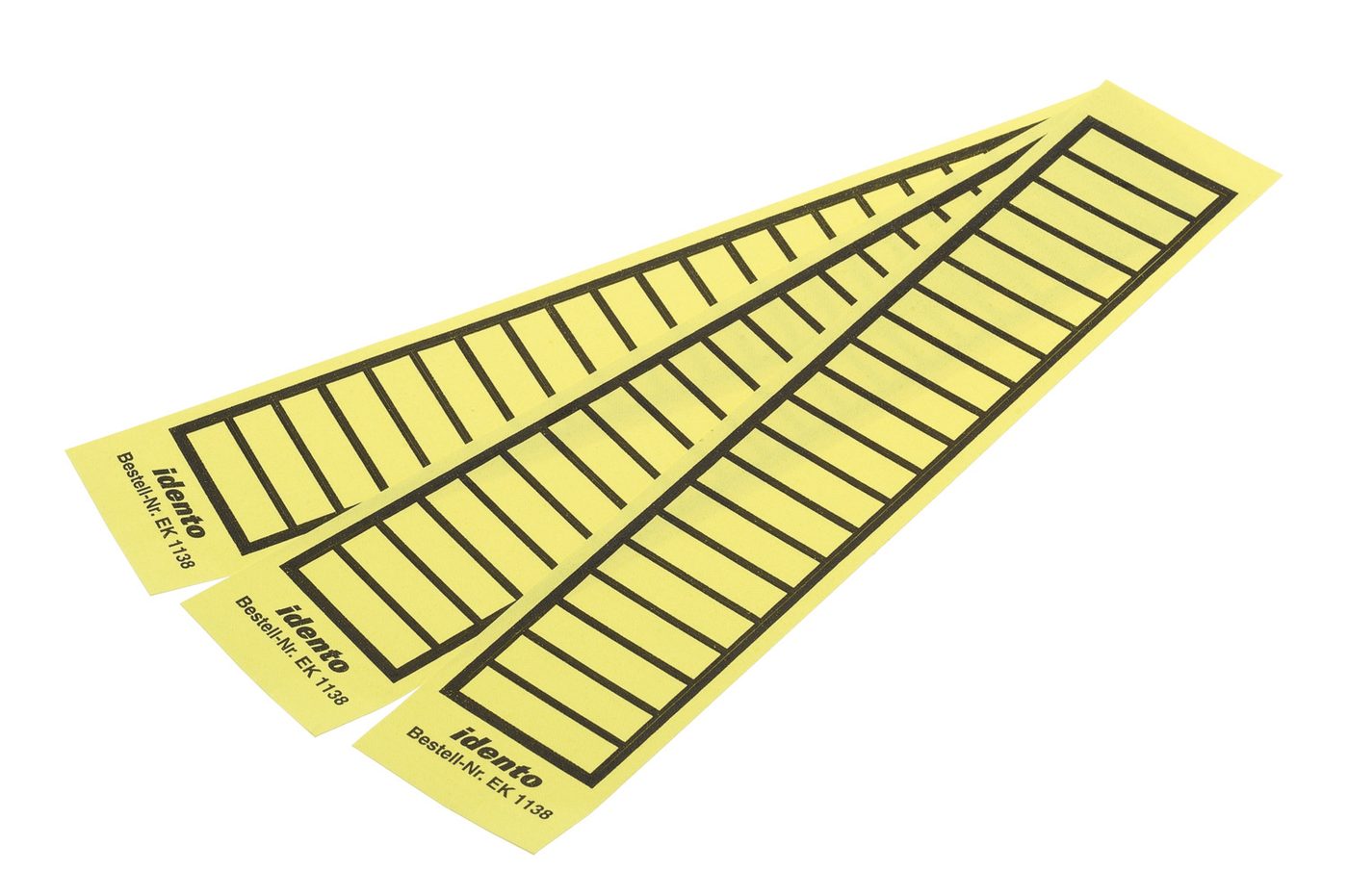 Nhãn cho viết tay, kích thước 11 x 38 mm, 20 miếng mỗi thẻ