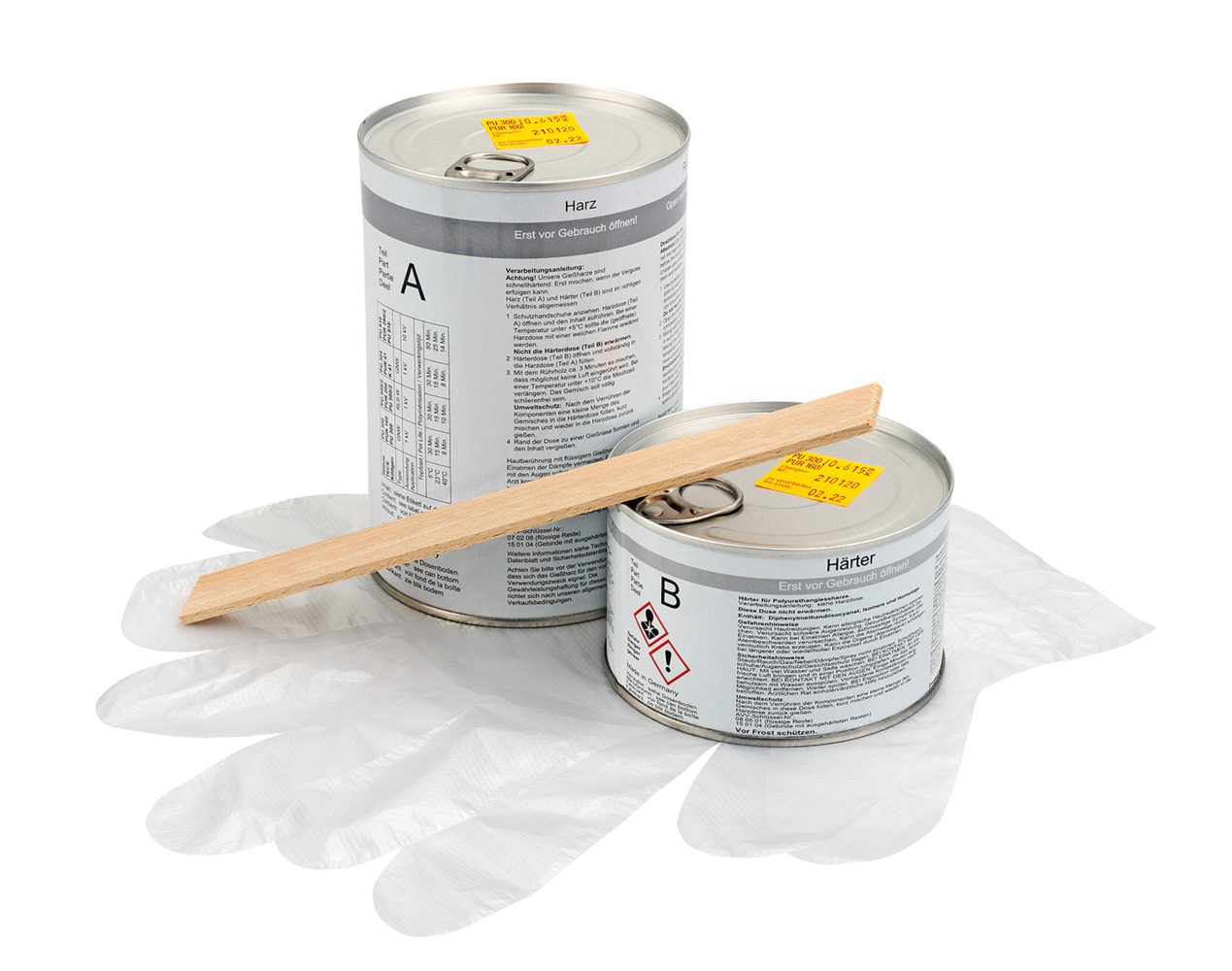 Nhựa đúc hai thành phần 1 kV, PUR 160 - 200 D