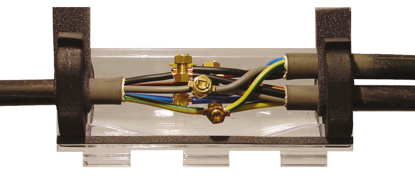 Bộ ổ cắm nhựa đúc 1 KV AVM 40-175 D