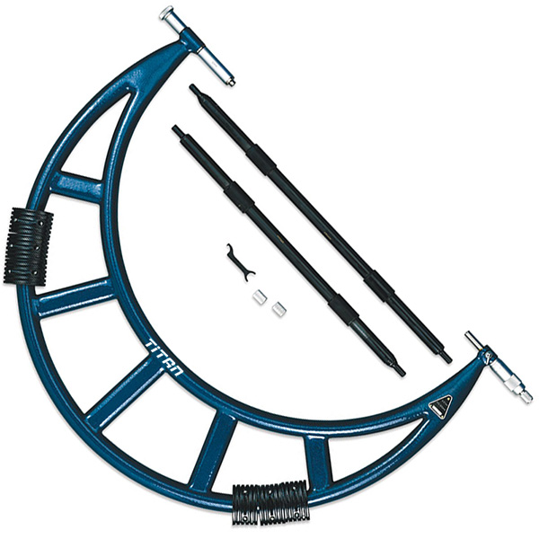 Panme cơ đo ngoài FERVI M009-, đo kích thước lớn từ 300-1200mm