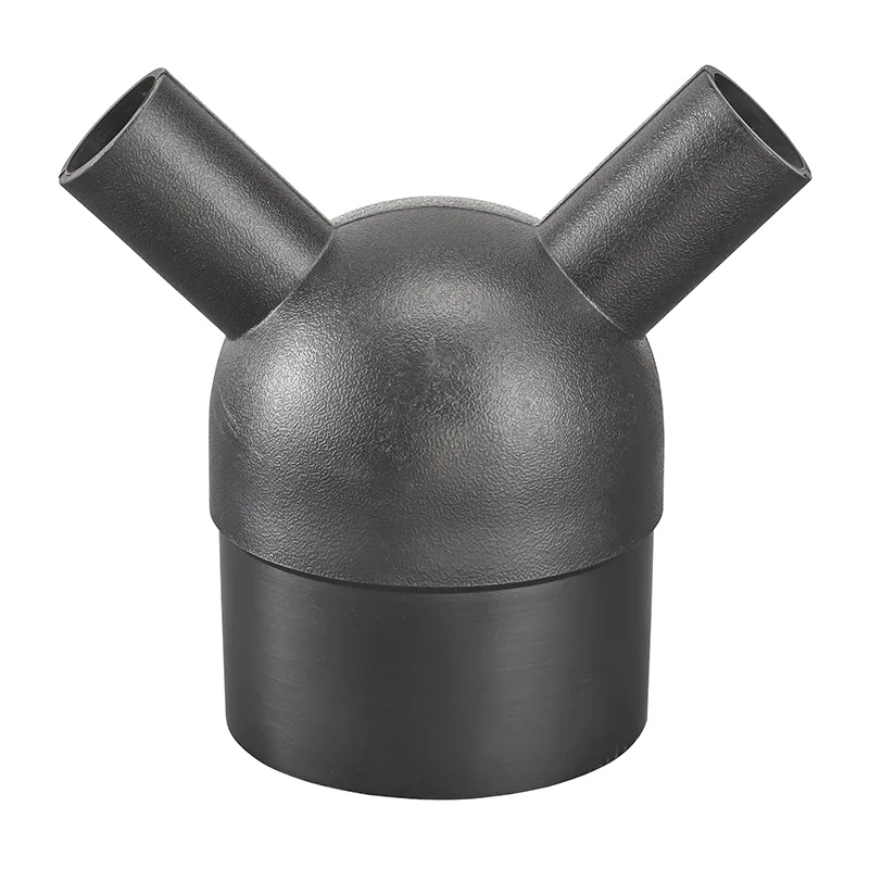 Chạc Y thu bụi FERVI 0507-Y, Ø 100 ra 2 cửa Ø 35 mm