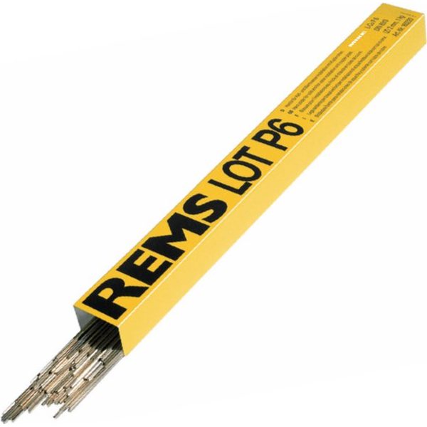Que hàn ống đồng REMS Lot P6, đường kính 2mm, hộp 1 kg