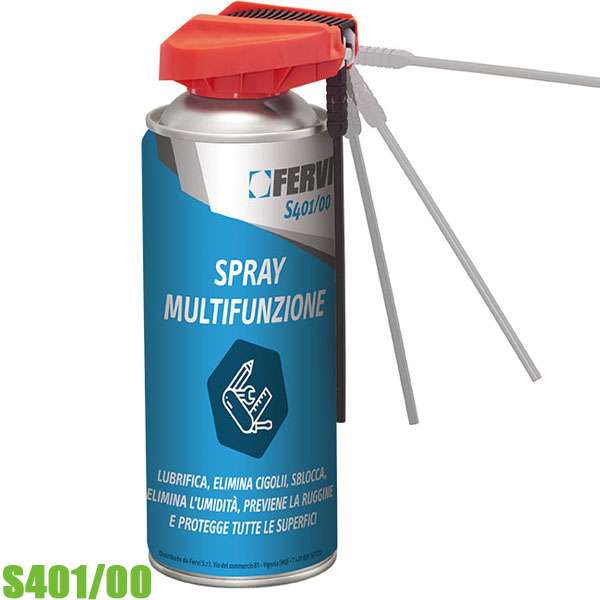 Bịt xịt chống gỉ, chống ẩm FERVI S401/00, 400 ml, sản xuất tại Ý