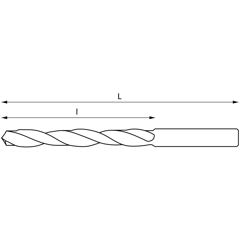 STRAIGHT SHANK TWIST DRILL thumbnail 2