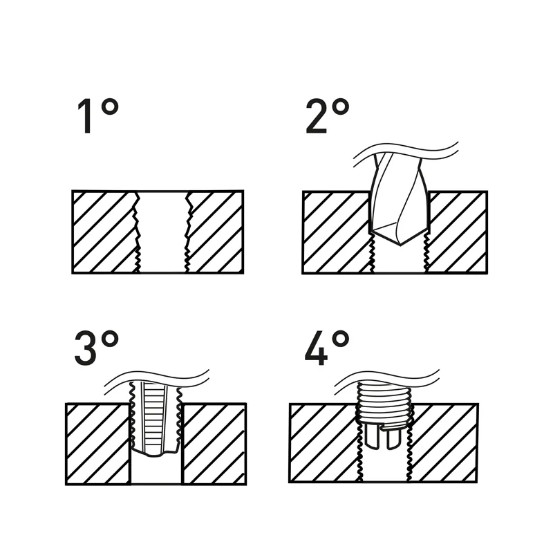 Bộ sửa ren F-coil 1/4-1/2 UNF thumbnail 2