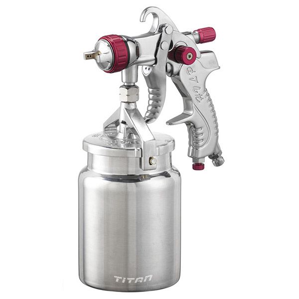 Súng phun sơn FERVI A601DS, dung tích 1000ml.