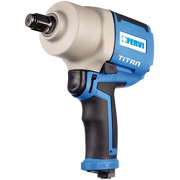 Súng siết ốc FERVI AP04 bằng khí nén, 7300 rpm, đầu vuông 3/4"