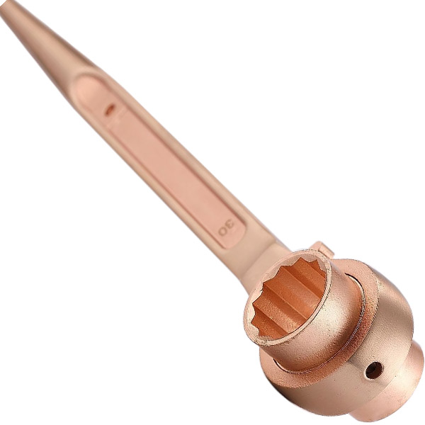 Tẩu đuôi chuột tuýp đôi T180ABC, hợp kim Cu-Be chống cháy nổ