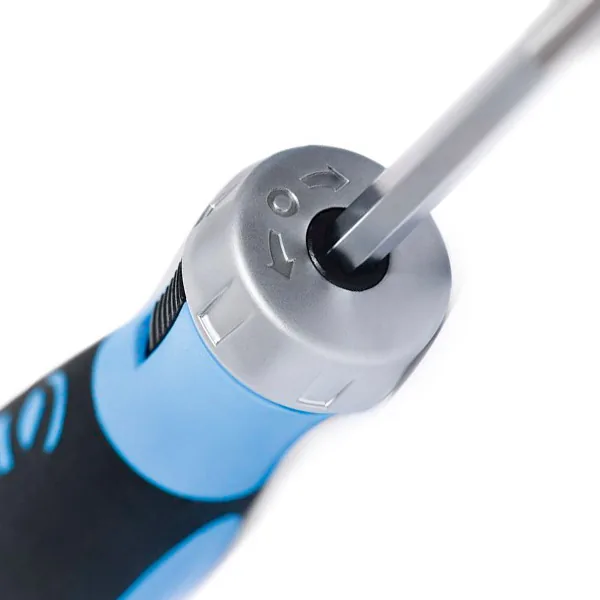 Automatic multi-bit ratchet screwdriver 468022, 6 Torx bits T10-T40 Pro thumbnail 5