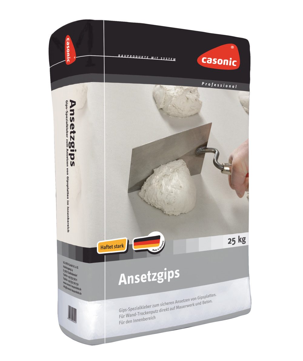 Thạch cao trộn trong bao giấy, 25 kg