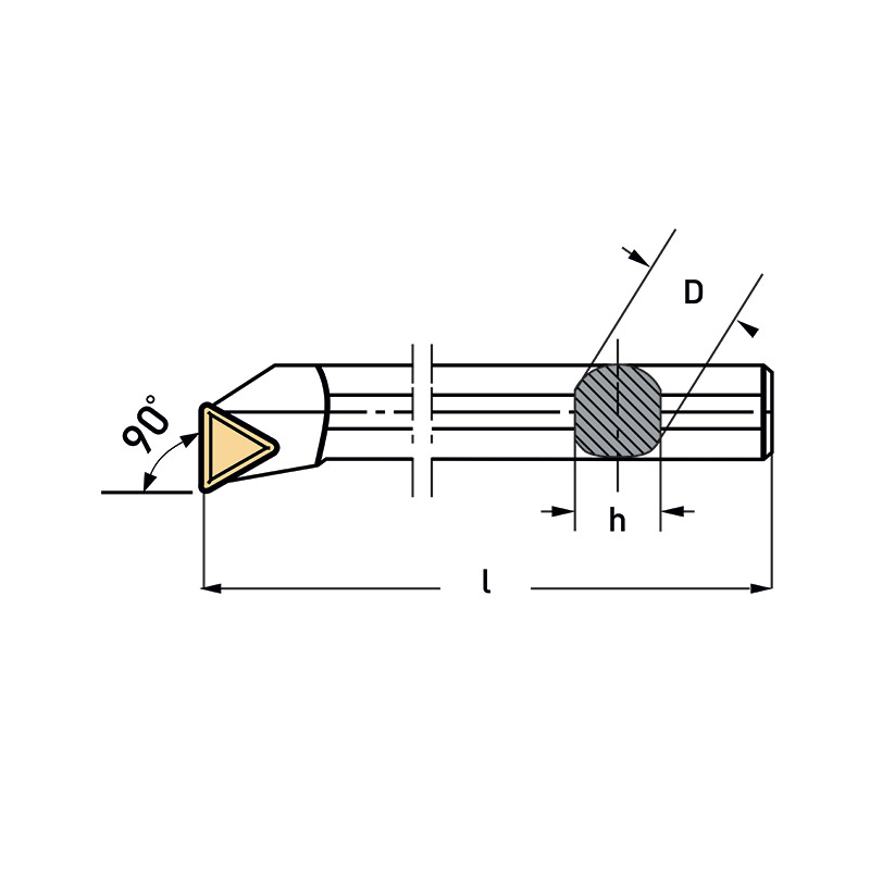 SOLID BORING BAR SET 90° thumbnail 2