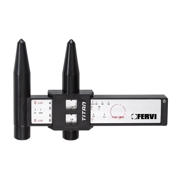 Thước kẹp đo tâm lỗ mâm xe hơi FERVI CF08, từ 100–210 mm