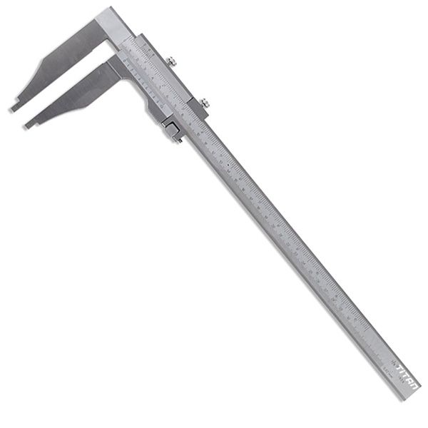 Thước kẹp cơ khí FERVI C021, ngàm kẹp 1 vế, có chỉnh tinh.