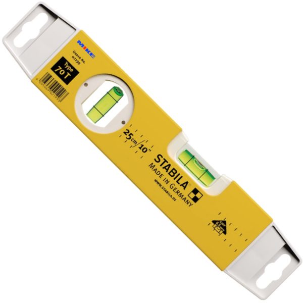 Thước thủy cân bằng 25cm 02199, có 2 bọt thủy họ 70T