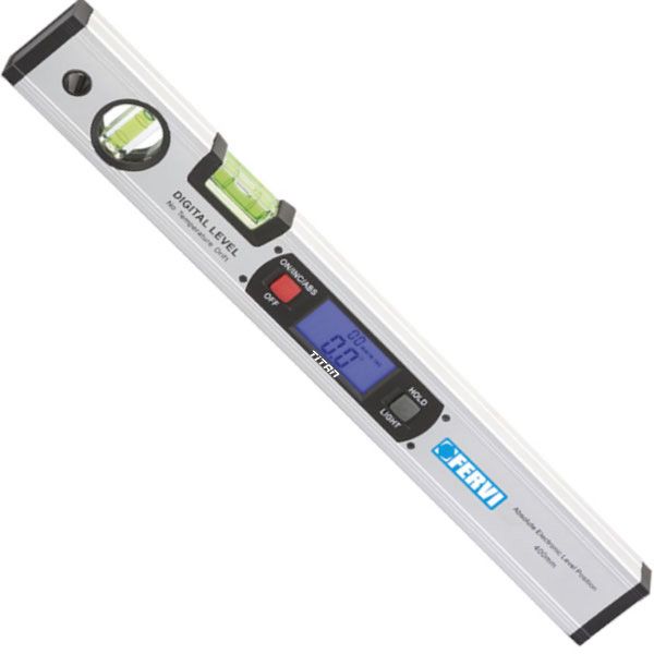 Thước thủy điện tử 400mm 0109, có đèn chiếu sáng nền, nam châm