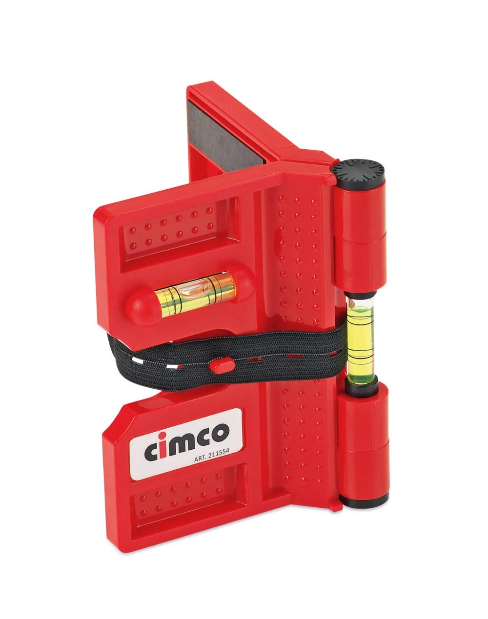 Thước thủy gấp 190x132x32 mm chuyển vị mỗi 15 độ Cimco 211554 thumbnail 3