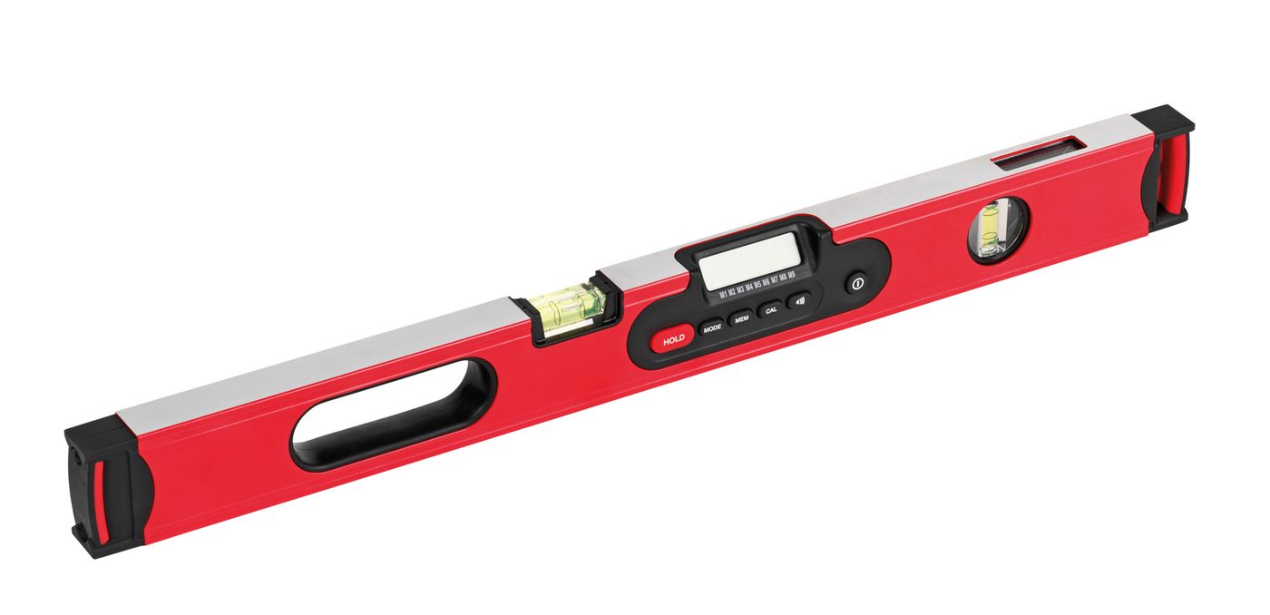 Professional magnetic spirit level, digital