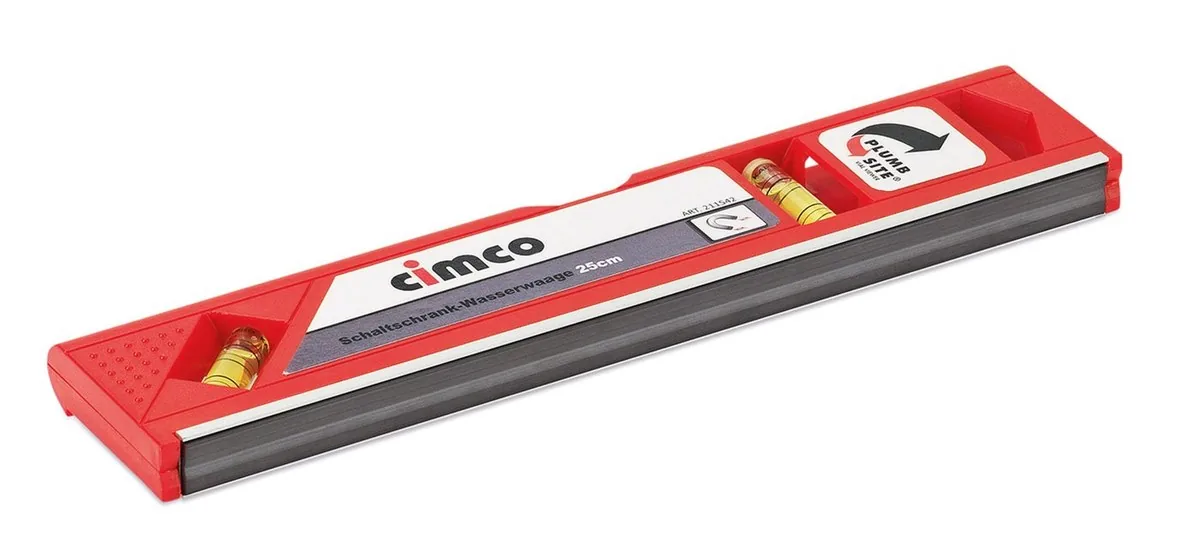 Enclosure spirit level with magnet thumbnail 3
