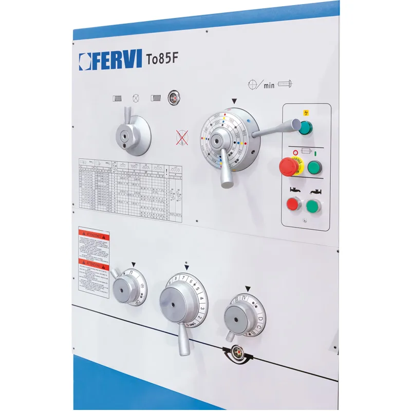 Máy tiện vạn năng FERVI T085F, chiều cao tâm 280 mm, chống tâm 1500 mm thumbnail 2