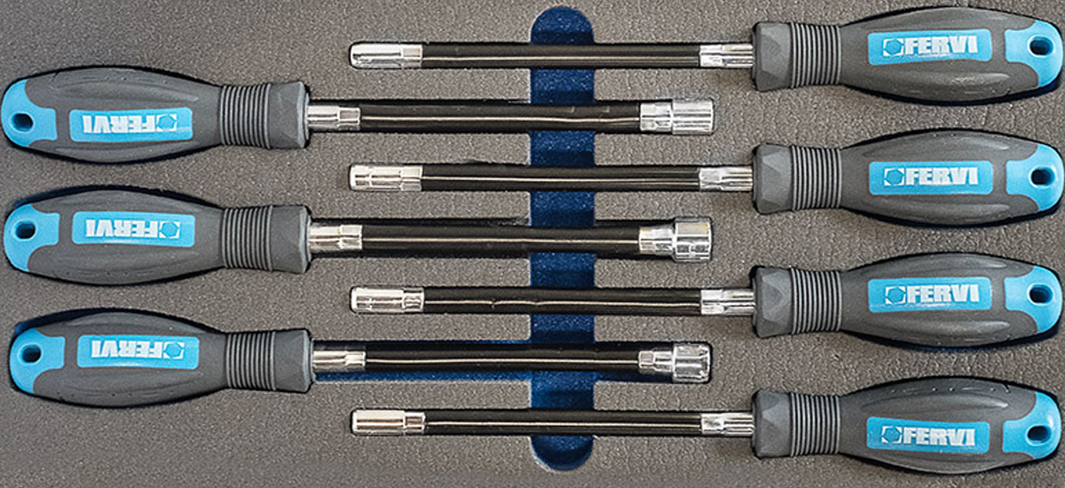 Bộ tay vặn đầu tuýp 7 chi tiết 5,5-13mm 