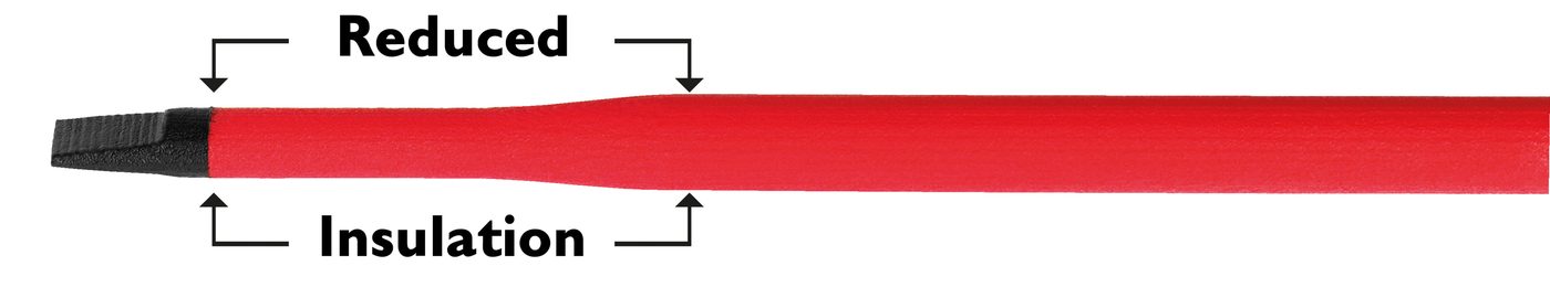 Tô vít dẹt VDE mỏng, 5.5 x 125 mm thumbnail 2