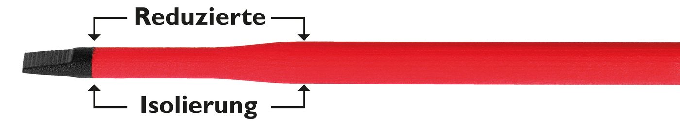 Tô vít dẹt VDE mỏng, 5.5 x 125 mm thumbnail 3