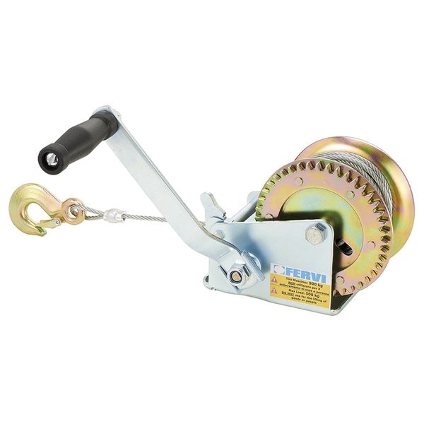 GEARED HAND WINCH