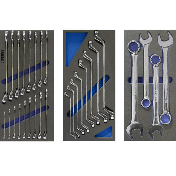 Tủ dụng cụ 7 ngăn kéo FERVI C960/CC01 gồm 159 chi tiết sửa chữa thumbnail 2