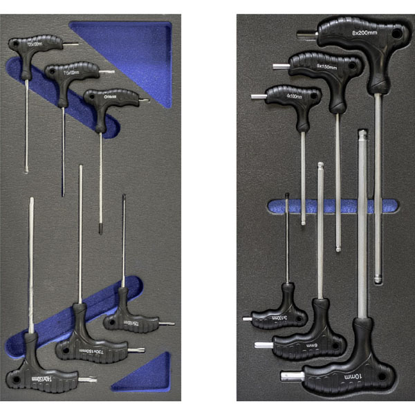 Tủ dụng cụ 7 ngăn kéo FERVI C960/CC01 gồm 159 chi tiết sửa chữa thumbnail 4