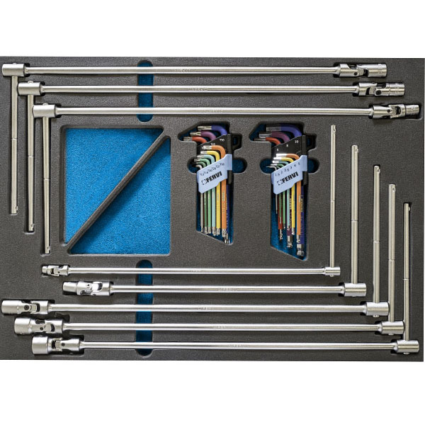 Tủ dụng cụ 7 ngăn kéo FERVI C960/CC01 gồm 159 chi tiết sửa chữa thumbnail 6