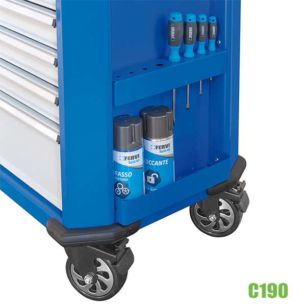 chai hóa chất kia chỉ deocor cho đẹp, không bao gồm. tủ đựng đồ nghề 7 ngăn C190 Fervi