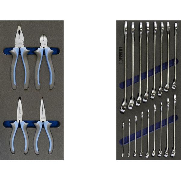 Tủ đồ nghề FERVI C900/CC01, bao gồm 113 chi tiết, 6 ngăn kéo thumbnail 4