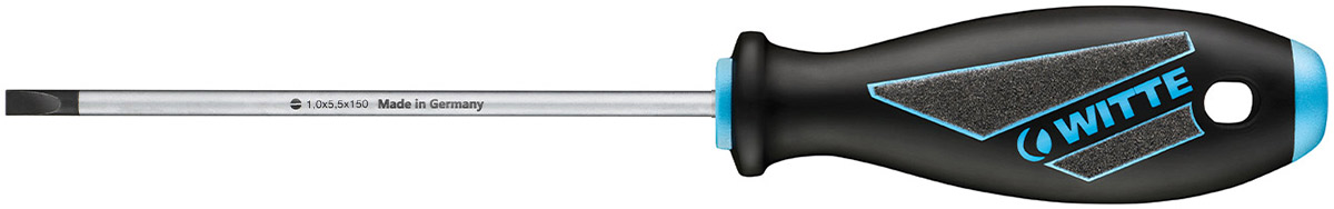 63020-Tua vít dẹt thợ điện lưỡi dài cán sợi thủy tinh MaxxPlus