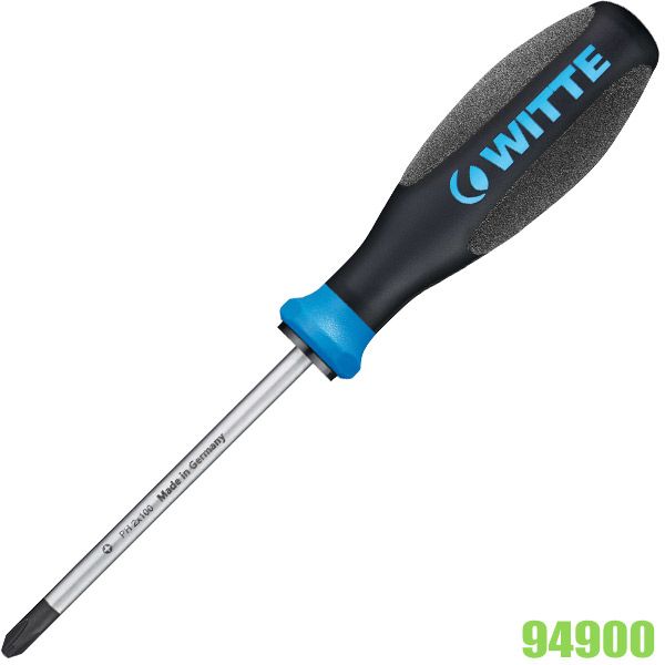 Tua vít bake 94900 cán sợi thủy tinh, tua vít PH chuẩn ISO 8764 WITTE